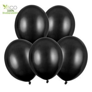 Čierne balóny 5 ks 30 cm