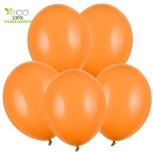 Oranžové balóniky 5 ks 30 cm