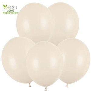 Balóniky krémové 5ks 30 cm