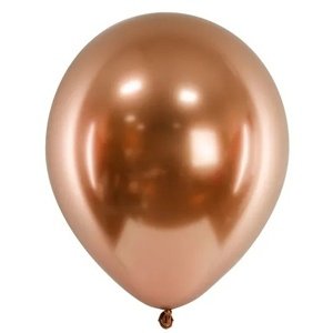 Latexové balóniky chrómové medené 30 cm 1 ks