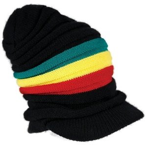 Rasta čiapka s kšiltom