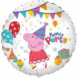 Fóliový balón Peppa Pig Party 46 cm