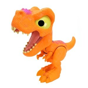 Dinosaurus T-Rex oranžový