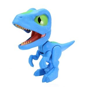 Dinosaurus Velociraptor modrý