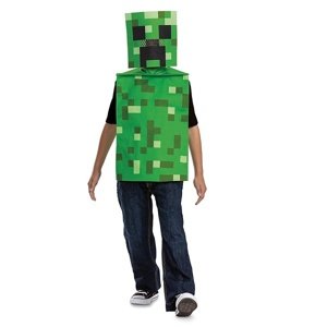 Detský kostým Minecraft Creeper veľkosť 7 - 8 rokov