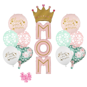 Sada balónov - "Love you MOM" XXL 11ks