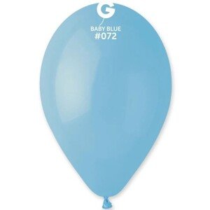 Latexový balón pastelová detská modrá 30cm 1ks