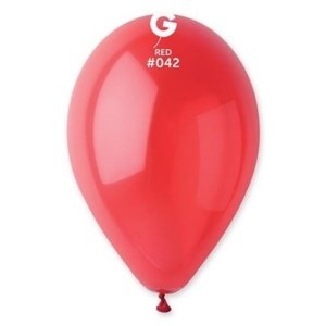 Latexový balónik pastelový svetločervený 30cm 1ks