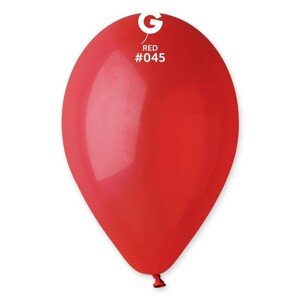 Latexový balón pastelový tmavočervený 30cm 1ks