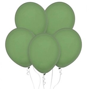 Latexové balóniky pastelové eukalyptus 28cm 100ks