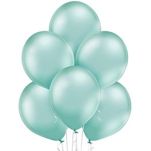 Latexové balóny lesklé svetlozelené 30cm 100ks