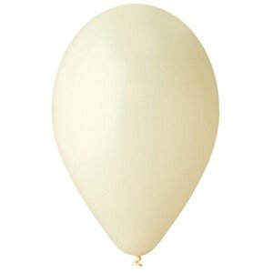 Latexové balóny pastelová slonová kosť 30cm 100ks