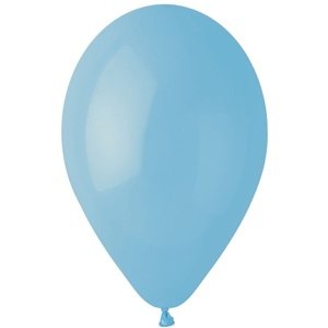 Latexové balóniky pastelové svetlomodré 30cm 100ks