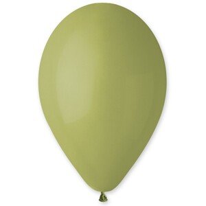Latexové balóny pastelové olivové 30cm 100ks