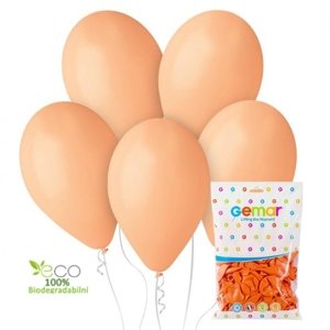 Latexové balóny pastelové lososovo ružové 30 cm 100 ks
