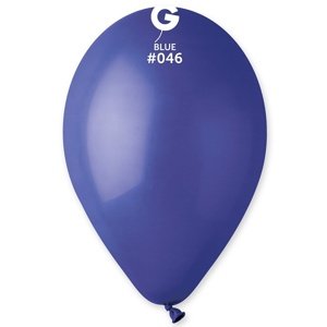 Latexové balóniky pastelová tmavomodrá 30cm 100ks