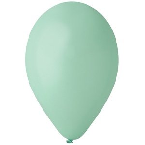 Latexové balóniky pastelové tyrkysovo-zelené 28cm 100ks