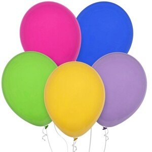 Latexové balóniky pastelových farieb mix 30cm 100ks
