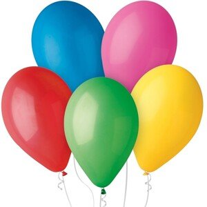 Latexové balóniky pastelových farieb mix 30cm 50ks