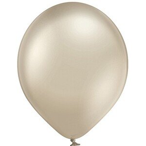 Latexové balóny lesklé svetlé mandle 30cm 100ks