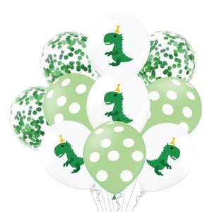 Latexové balóny Dinosaurus 30cm 12ks