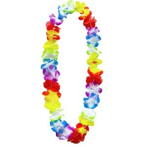Havajský veniec farebný 100 cm 1 ks