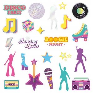 Tetovanie Retro Disco 23 ks