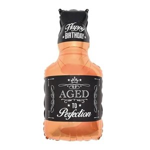 Fóliový balón Fľaša whisky 48x93 cm
