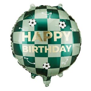 Fóliový balón HB s futbalovými loptami 35x35 cm