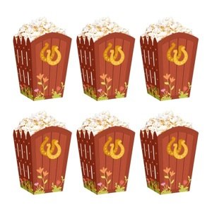 Krabica na popcorn Kone 8,5 x 13,5 cm 6 ks