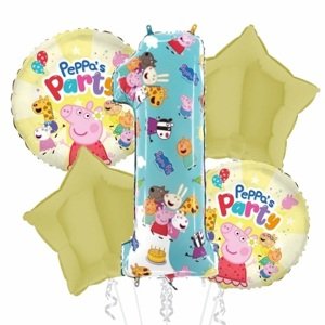 Peppa Pig balónová kytica číslo 1