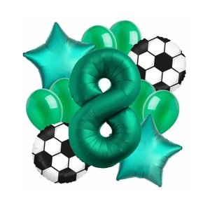 Balónová kytica 8. narodeniny Futbal