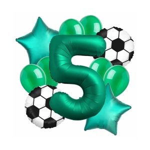 Balónová kytica 5. narodeniny Futbal