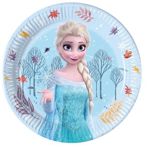 Papierové taniere Frozen 20 cm 8 ks